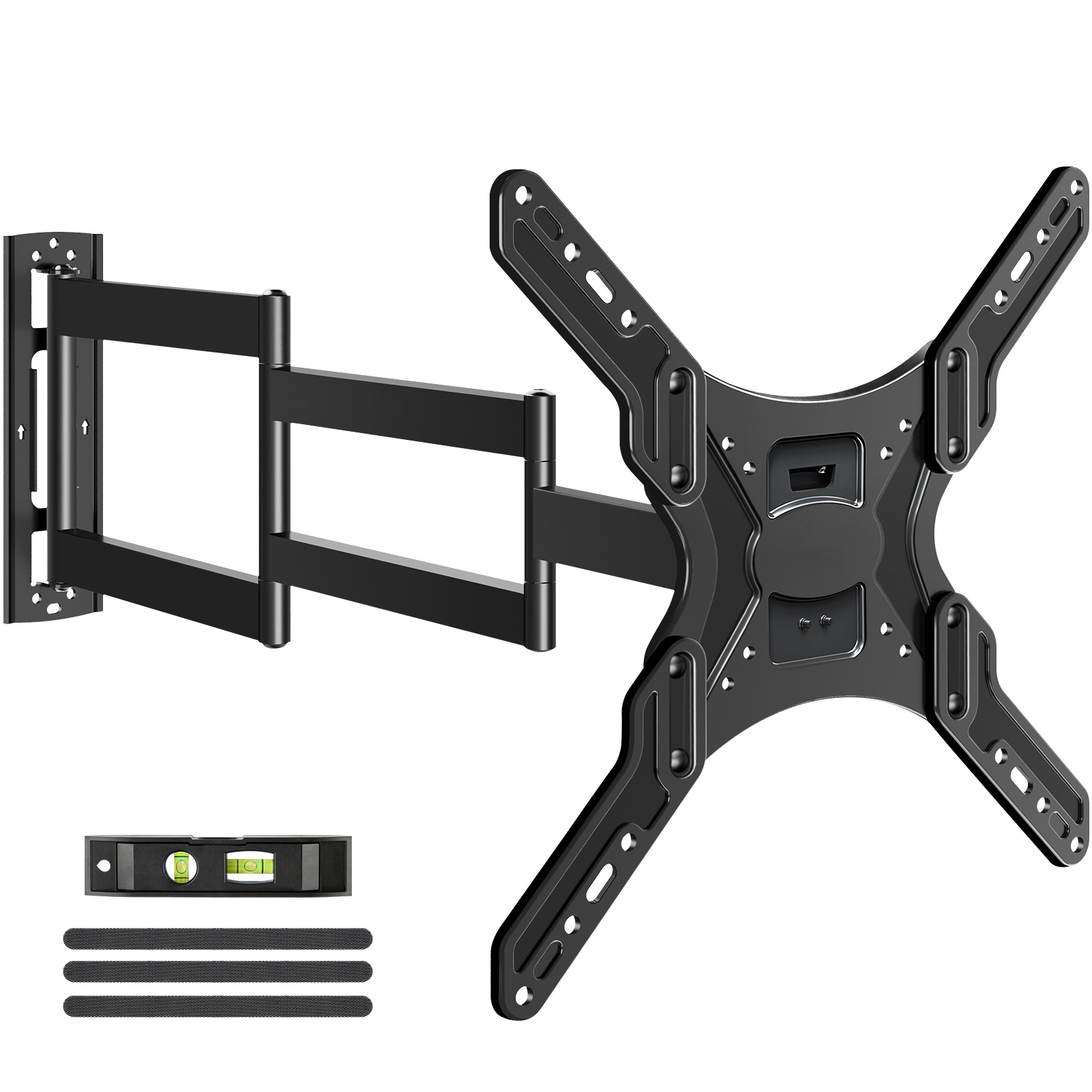 HOMOUNT Long Arm TV Wall Mount for 26-65 Inch TVs, 37.4 Inch Long Extension TV Mount Swivel and Tilt, Full Motion Wall Mount tv Bracket, Max VESA 400x400mm, Holds up to 77 lbs