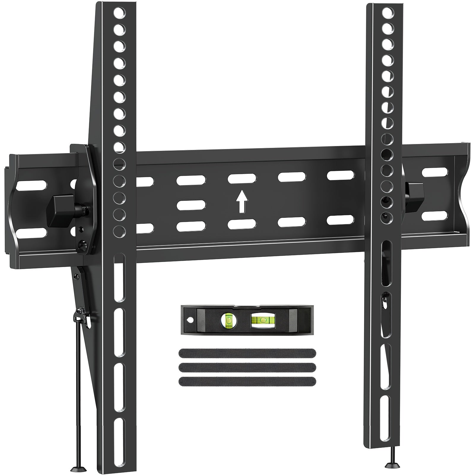HOMOUNT UL Listed TV Wall Mount, Tilting TV Bracket for MoHOMOUNT UL Lst 26"-60" LED LCD OLED Flat/Curved TVs, Low Profile TV Mount Save Spacing, Fits 12" to 16" Stud, Max VESA 400x400mm up to 99 LBS