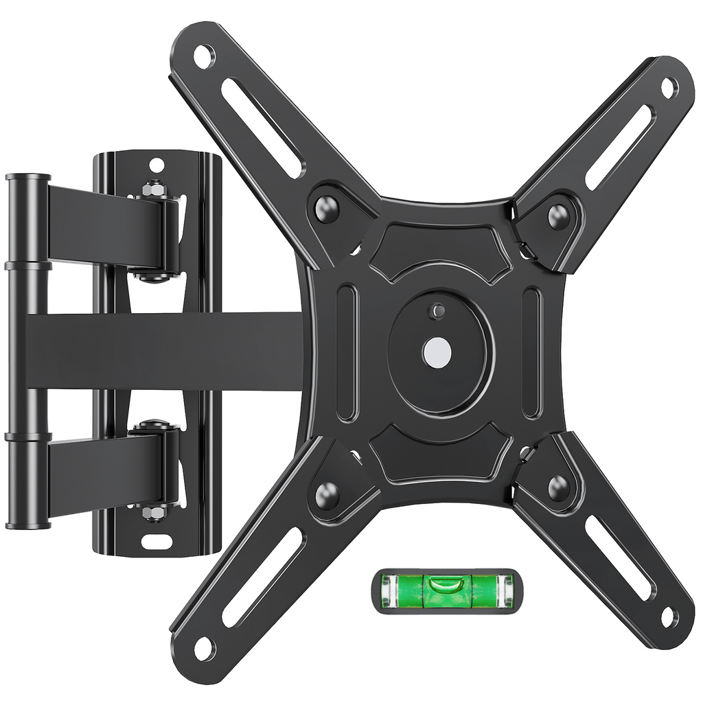 HOMOUNT UL Listed Full Motion TV Monitor Wall Mount for Most 14-42 Inch LED LCD Flat Screen TVs & Monitors, Swivel Tilt Extension Rotation TV Mount Bracket Max VESA 200x200mm, up to 33 lbs