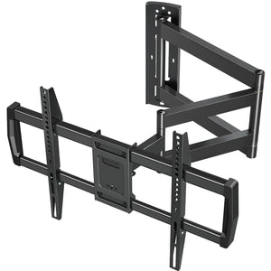 HOMOUNT Long Arm TV Wall Mount for Most 42-75 Inch TVs, 37.9" Full Motion Wall Mount with Extension&Tilt&Swivel Articulating Arm, Max 600x400mm, Up to 99 lbs