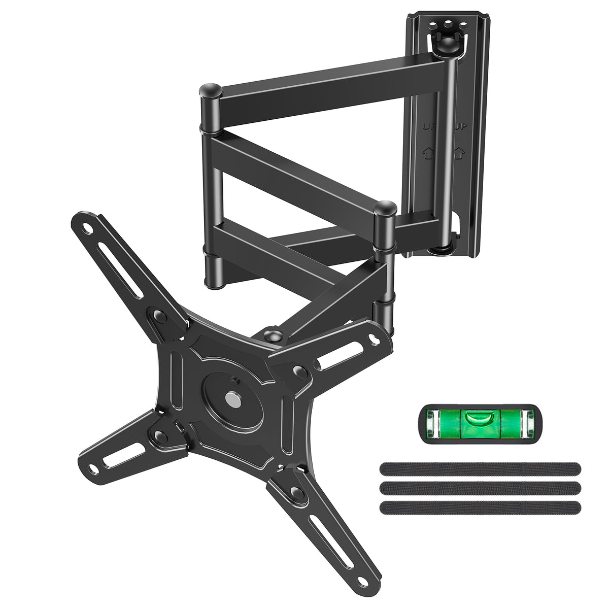 HOMOUNT Full Motion Long Arm TV Wall Mount for Most 14-42 inch TVs, Max VESA 200x200mm, up to 44 lbs, with 21.7 inch Swivel Extension Arm